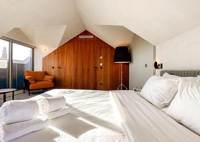 Lejlighed Unique Sunny Penthouse W/ Ac In The City's Heart Porto